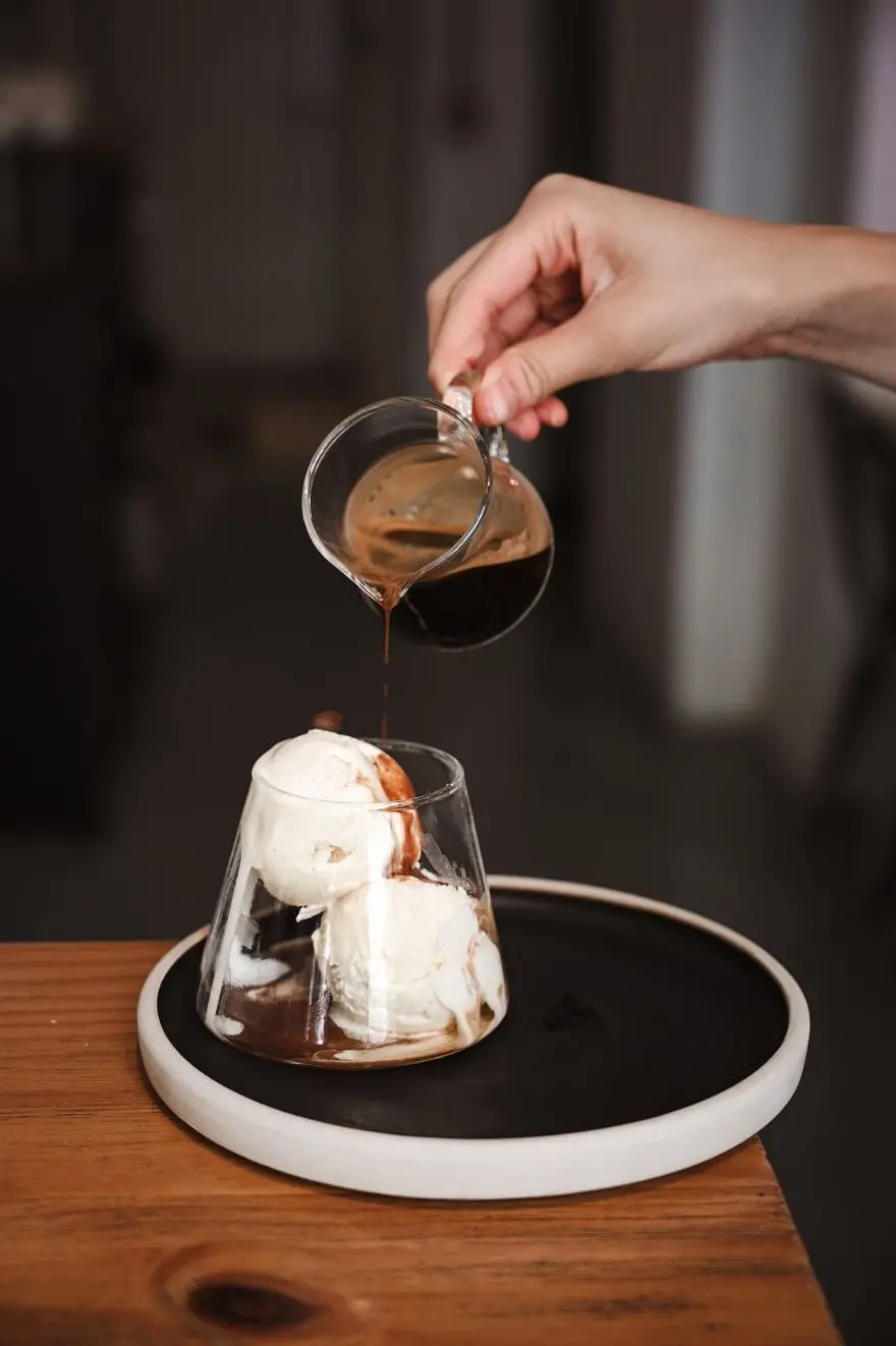 Affogato - Espresso Over Ice Cream