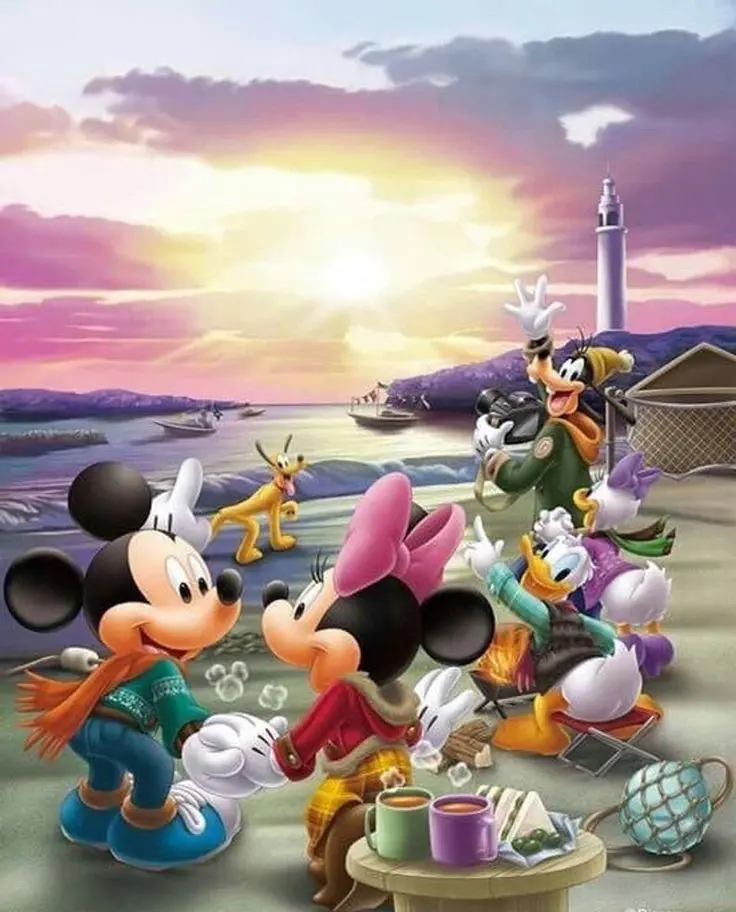 Download Mickey Mouse And Friends Background