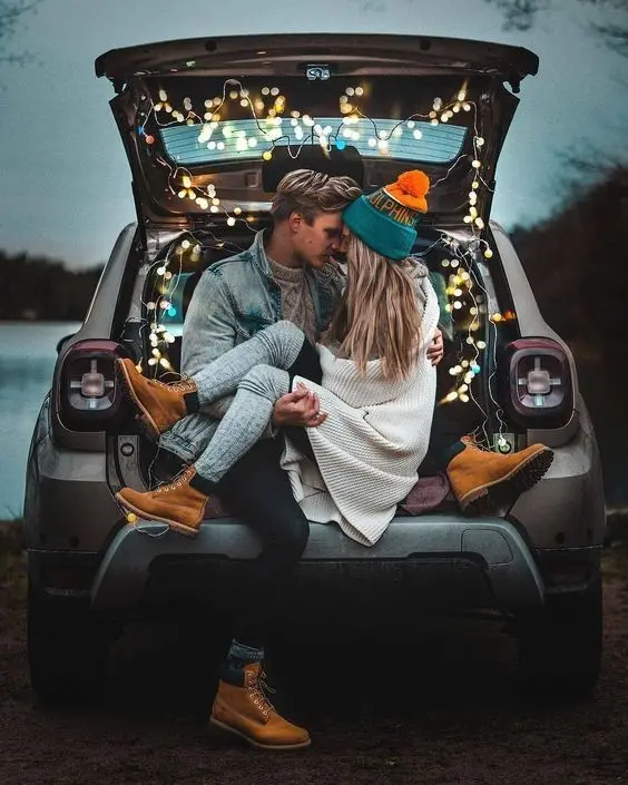 Popular Romantic Couple Pose
