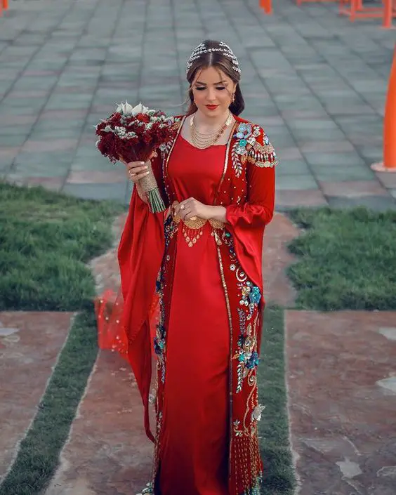 New Kurdish Bridal Dress Designs for 2023