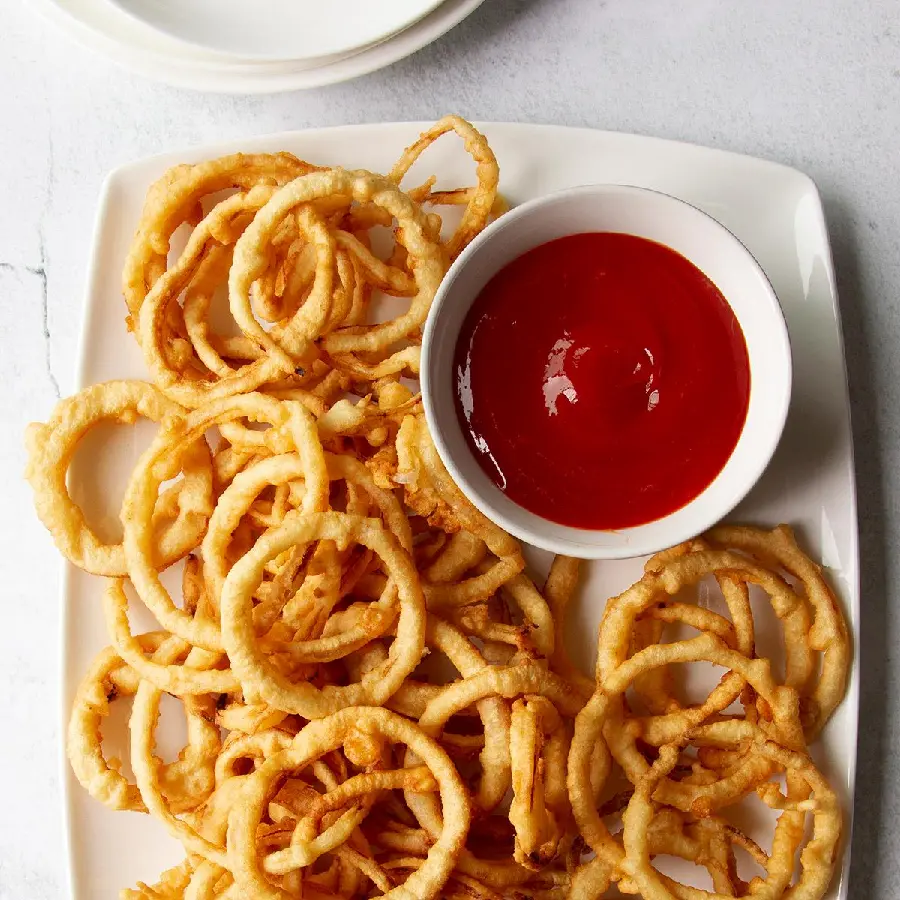 Delicious Fried Onion Rings Image for Inspiration