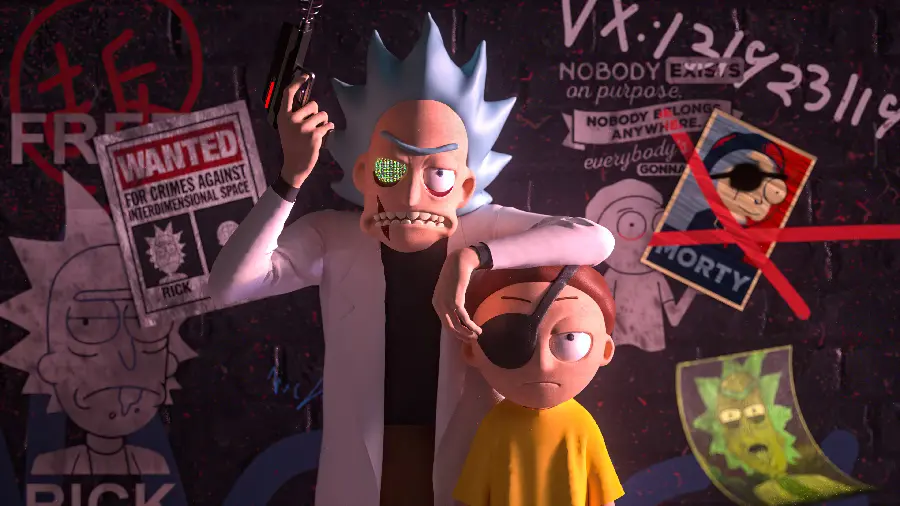 Download Rick and Morty Series Image in HD and 4K