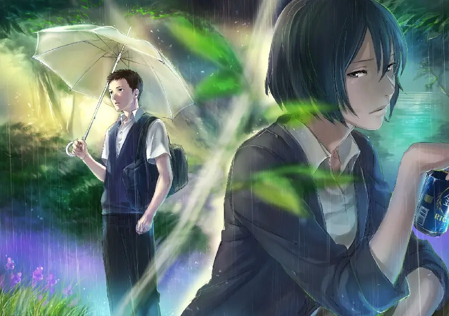 The Garden of Words HD Anime Photo