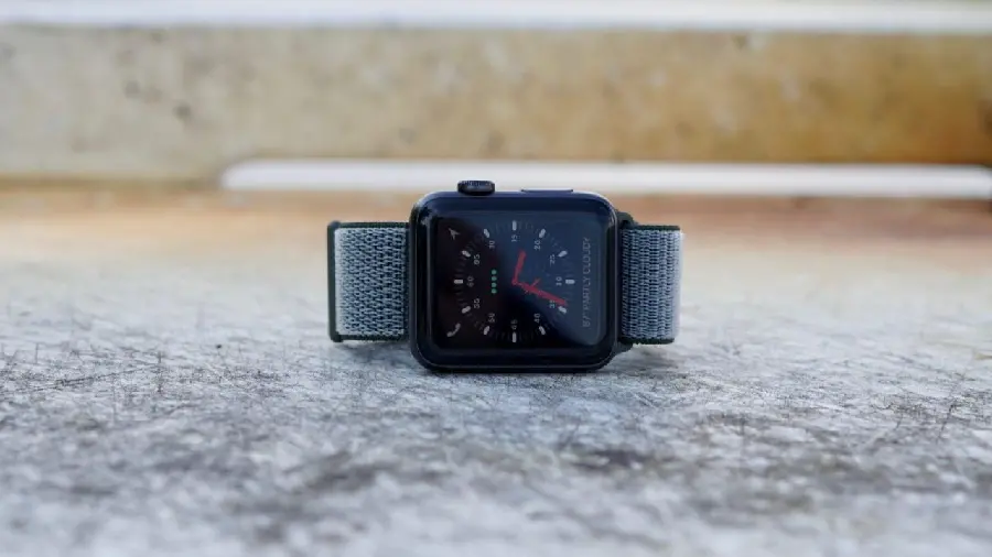 Photo of Apple Watch with Silver Strap - Lightweight and Stylish