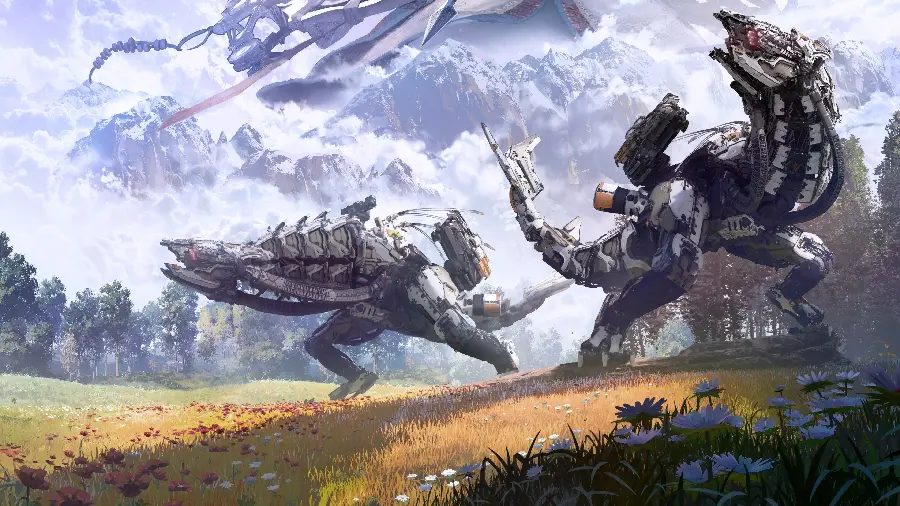 Mechanical Creatures in Horizon Zero Dawn