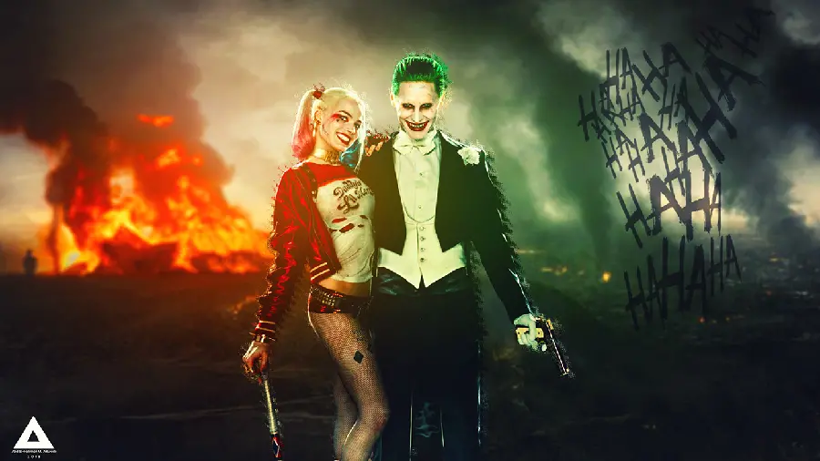 Joker and Harley Quinn Poster from The Suicide Squad