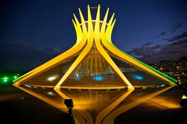 Photos of the Brasilia Cathedral in Brazil