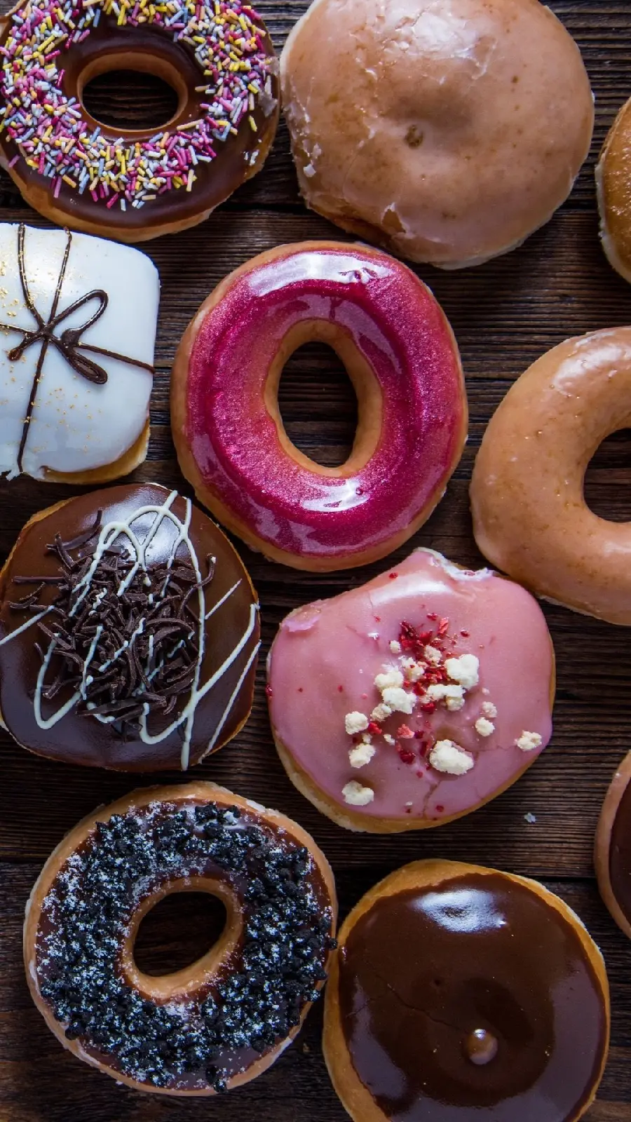 Fantasy Decorated Donut Wallpaper