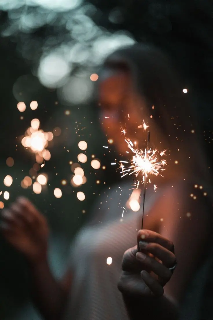 Download Sparkler in Hand Image in HD Quality