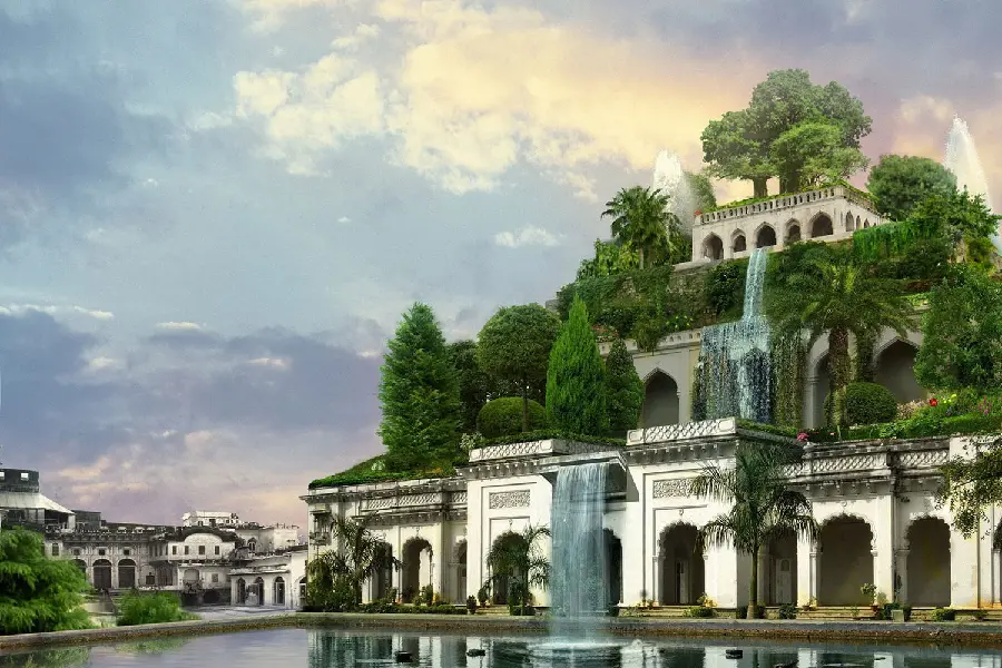 Real Photos of the Hanging Gardens of Babylon