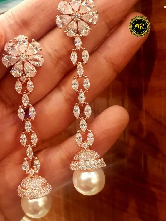 Chic Diamond Earrings