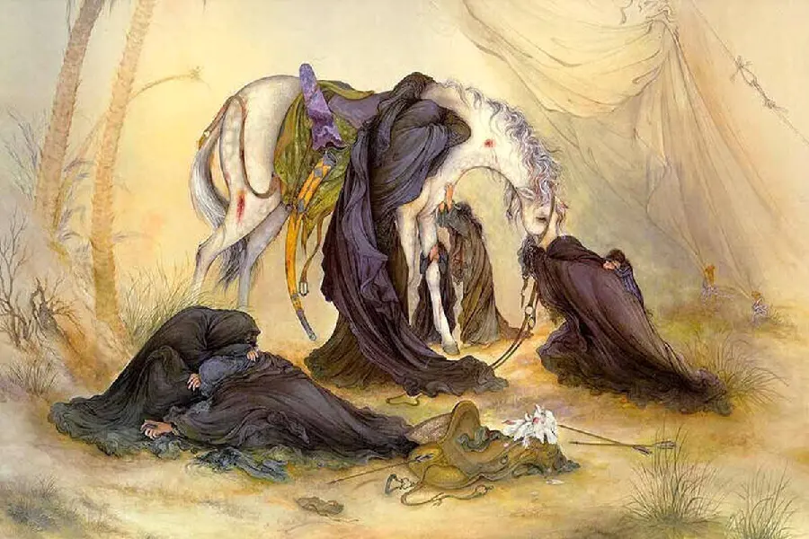 Sad Image for Tasua and Ashura