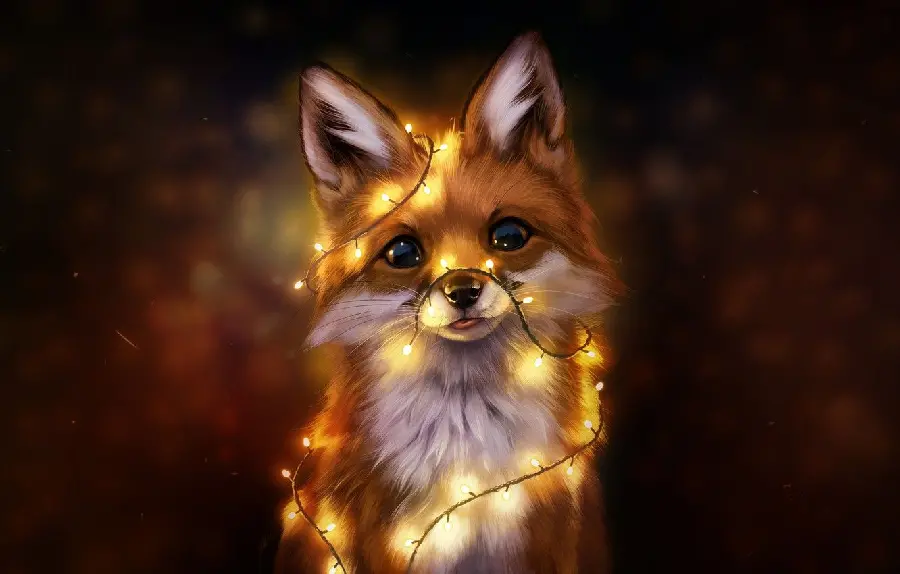 Download Fantasy Beautiful Fox Image