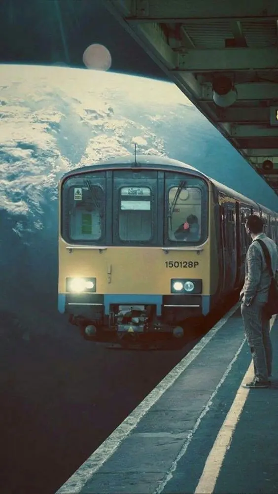 Download High-Quality Fictional Train Wallpaper