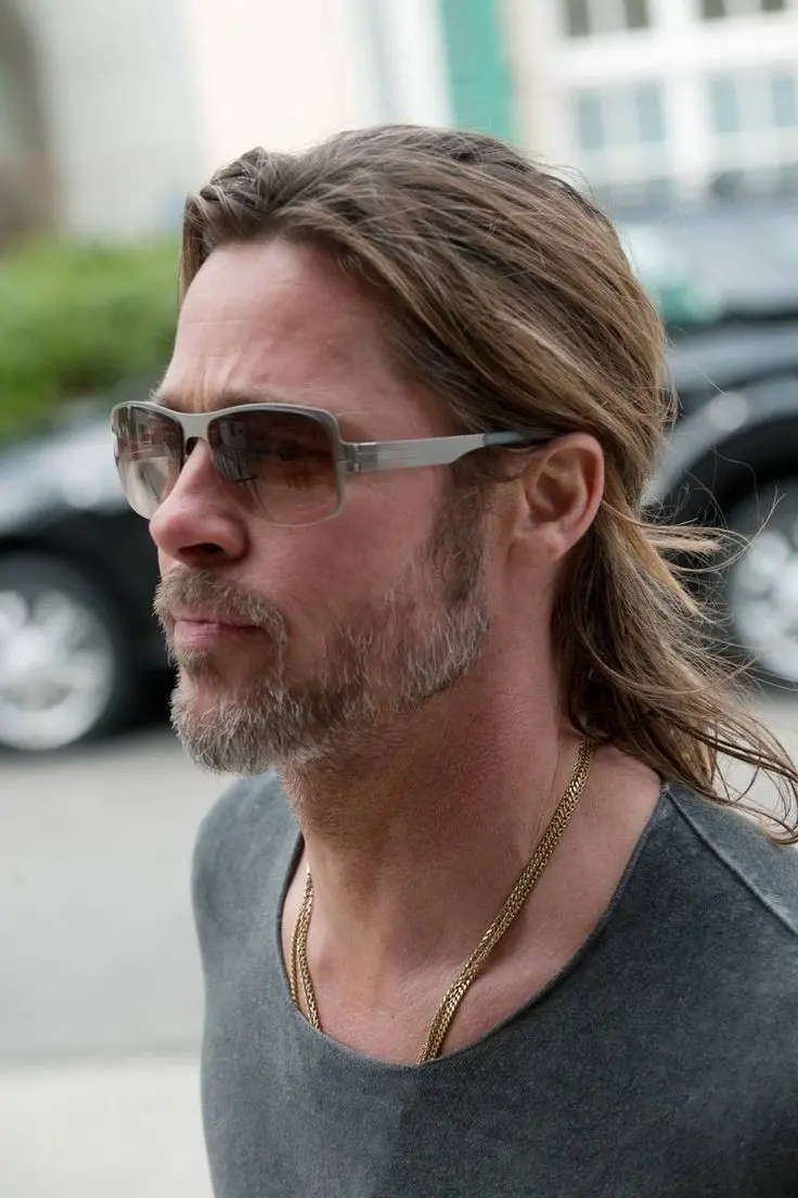 Download Brad Pitt Handsome Image in High Quality