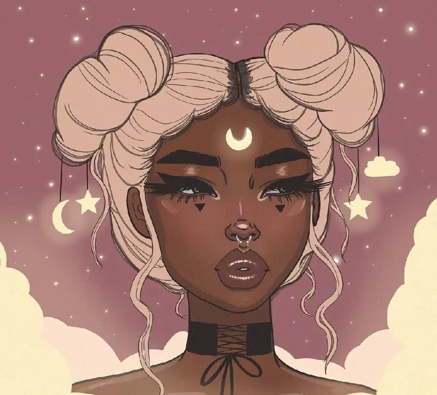 Girls Graphic Theme Wallpaper for Smartphones