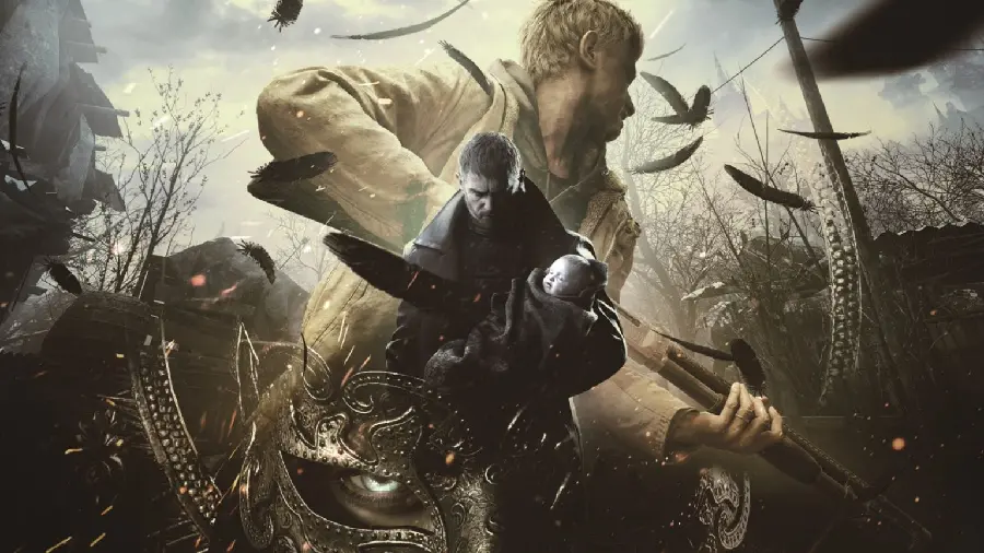 Chris Redfield Wallpaper in Resident Evil Village