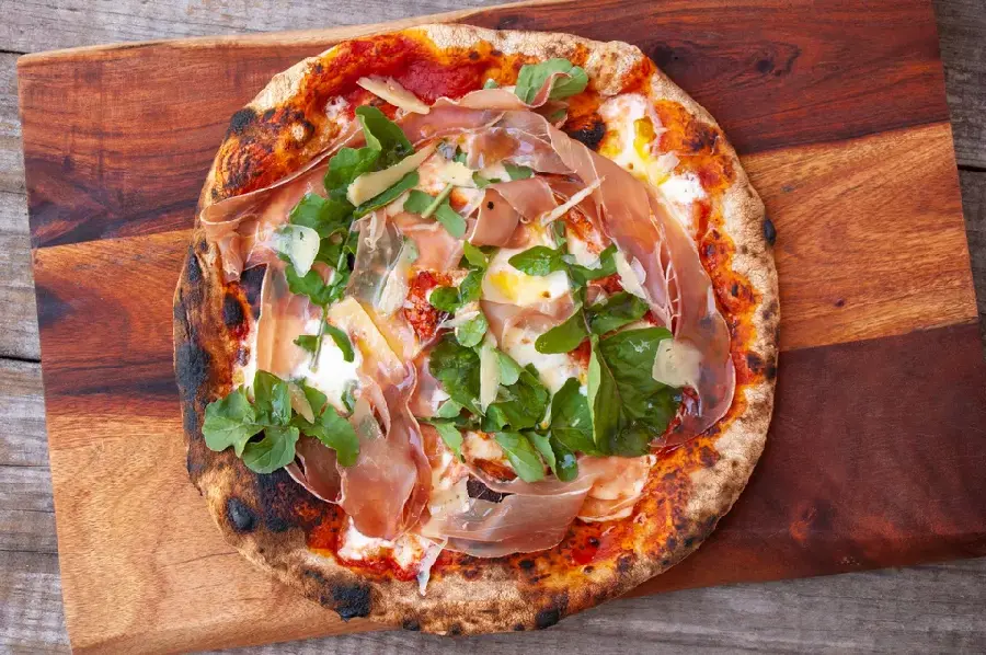Oven Baked Meat Pizza Photo