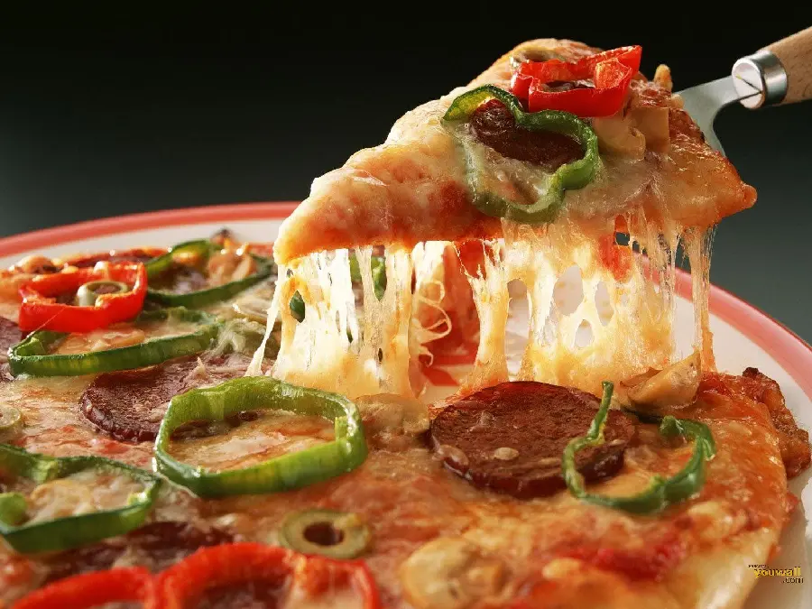 Delicious Italian Pizza Image