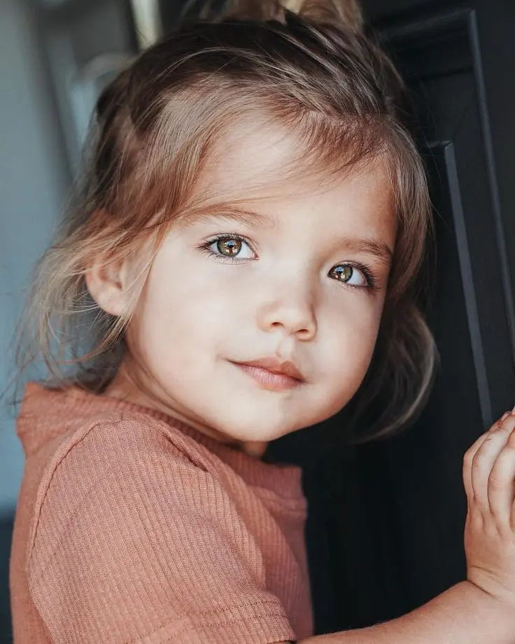 Cute Little Girl Photo for Drawing Inspiration
