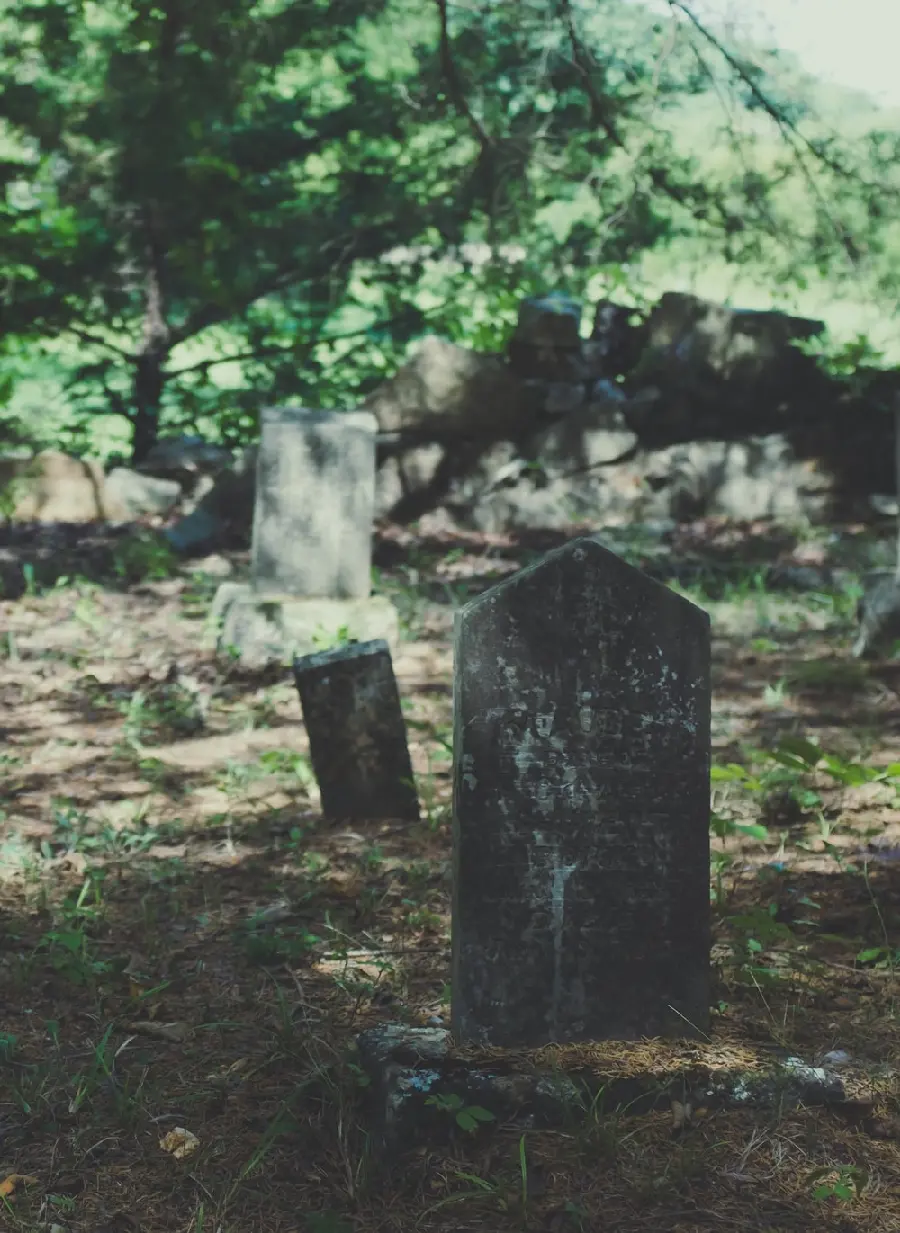 Old Cemetery and Tombstone Photos with Historical Charm