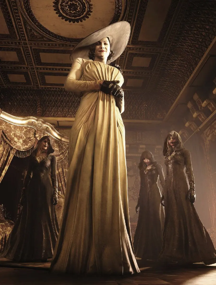 Lady Dimitrescu in Resident Evil Village Game Images