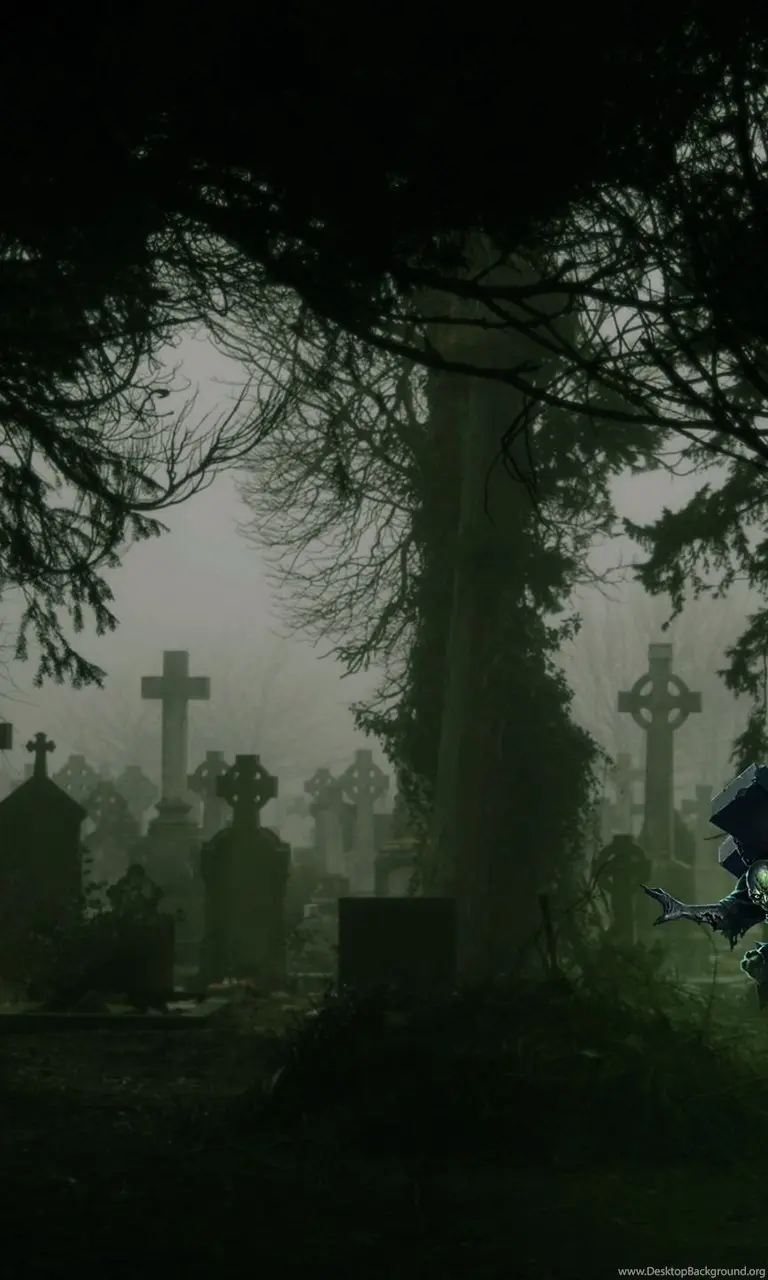 Scary Cemetery Profile Pictures for Social Media
