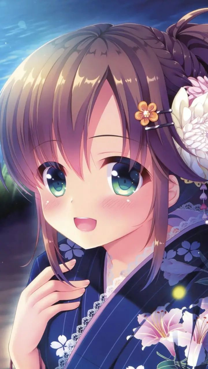 Cute Anime Girl Profile Picture in 4K Quality
