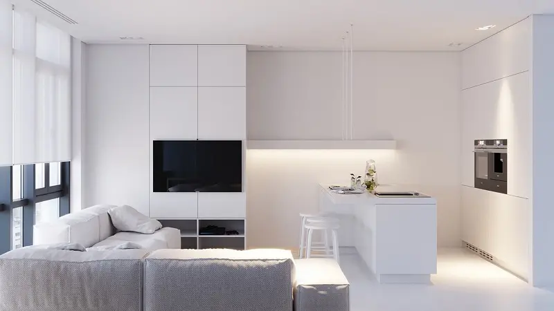 Merging Living Room with Kitchen