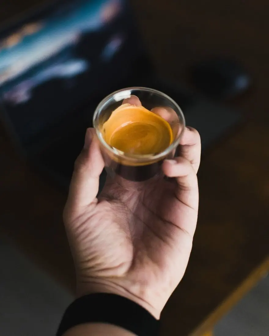 Double Espresso or Doppio Image - Double the Strength