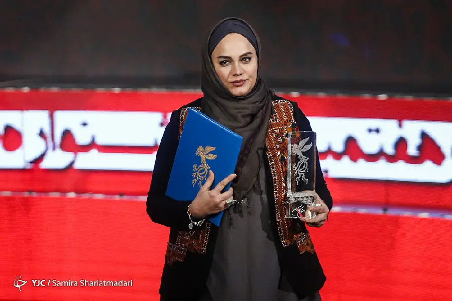 Narges Abyar at Fajr International Film Festival
