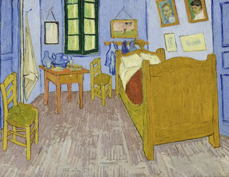 Bedroom in Arles Painting by Vincent Van Gogh