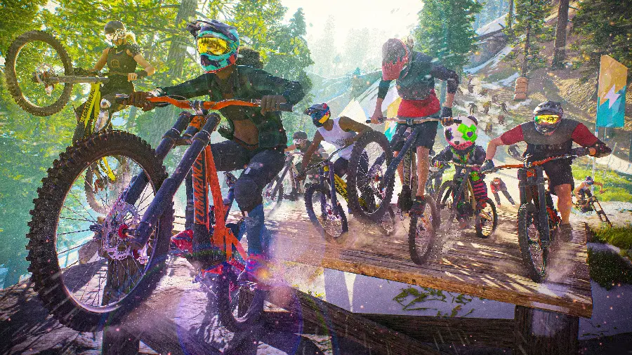 High-Quality Screenshots from Riders Republic