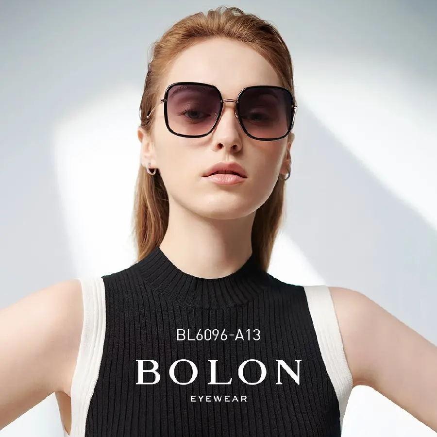 Square Sunglasses Model Image