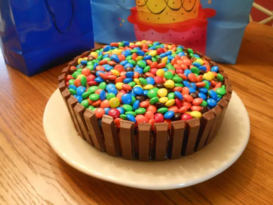 Smarties Cake Photo