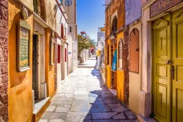 Photo of Santorini Alleyways