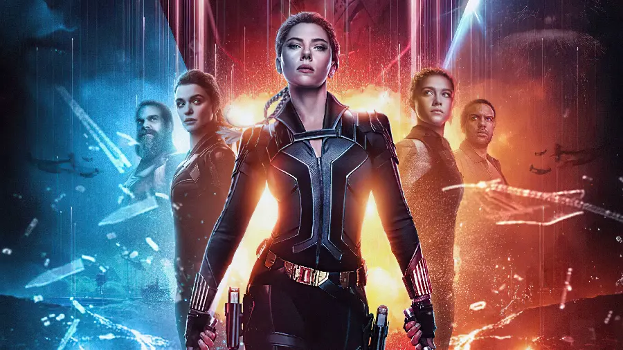 Black Widow Movie Poster in High Quality