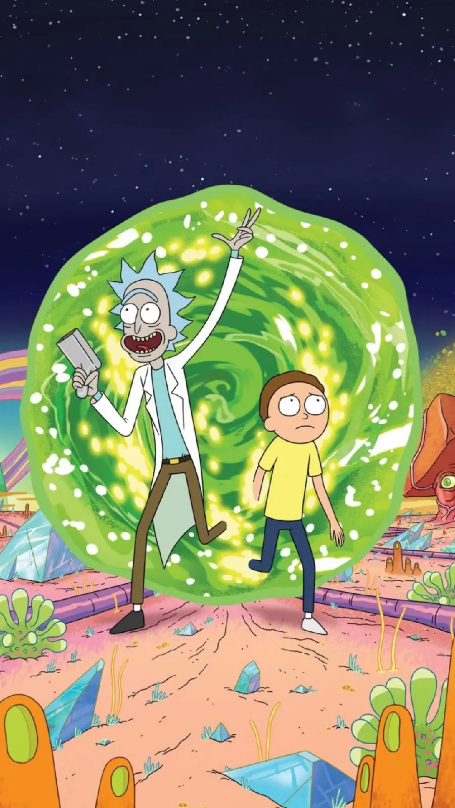 Download Rick and Morty Character Wallpaper in HD