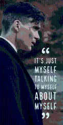 Tommy Shelby's Charismatic Look in Peaky Blinders