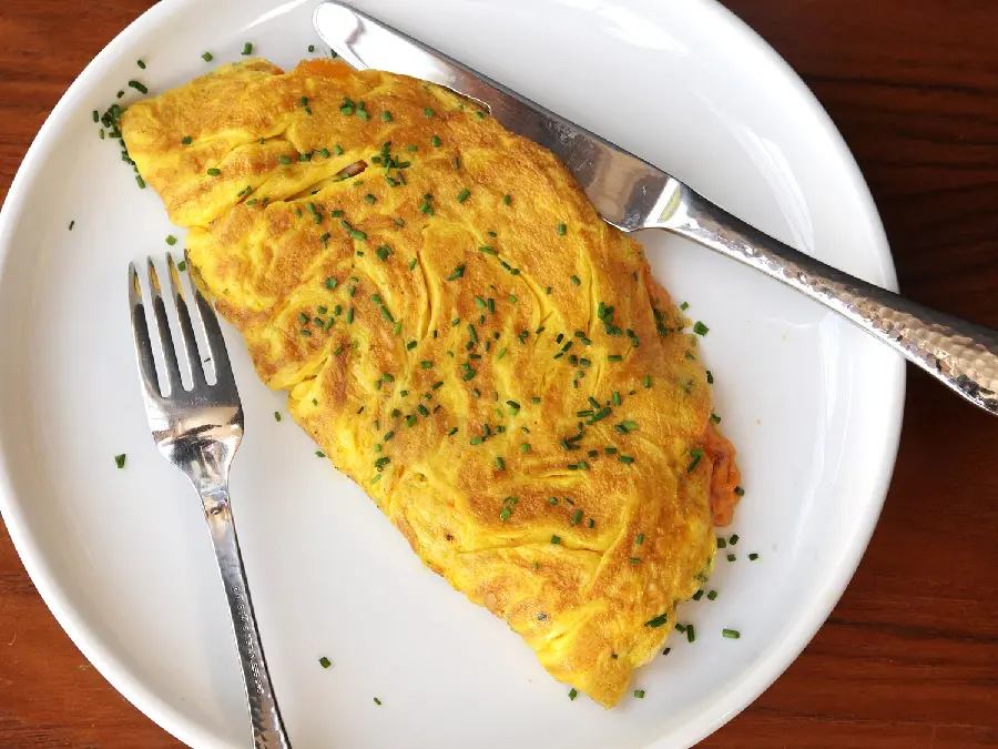 Beautiful Omelette Photo for Social Media