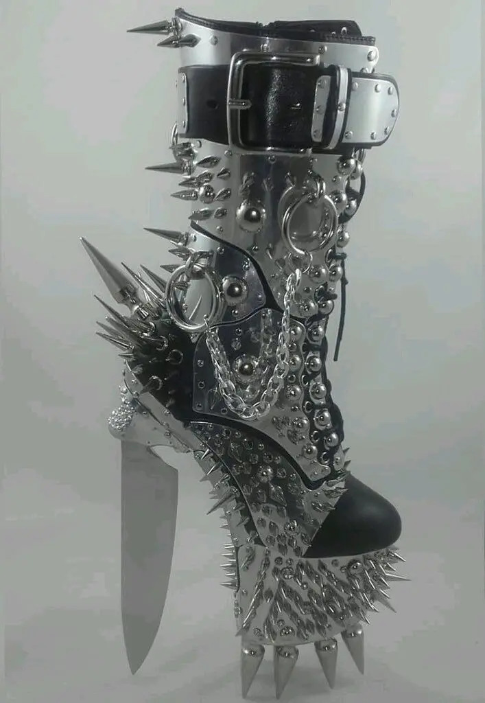 Download Iron Boots with Knife Heels Image