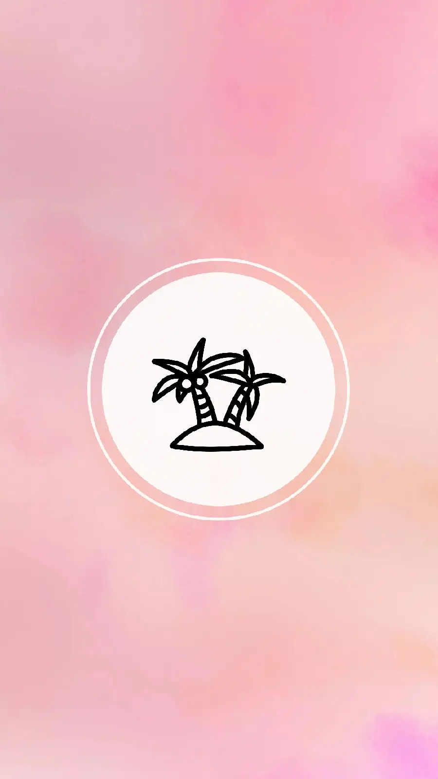 Island Trip Story Highlight Cover for Instagram