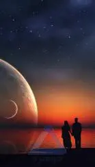 Romantic Sunset for Mobile