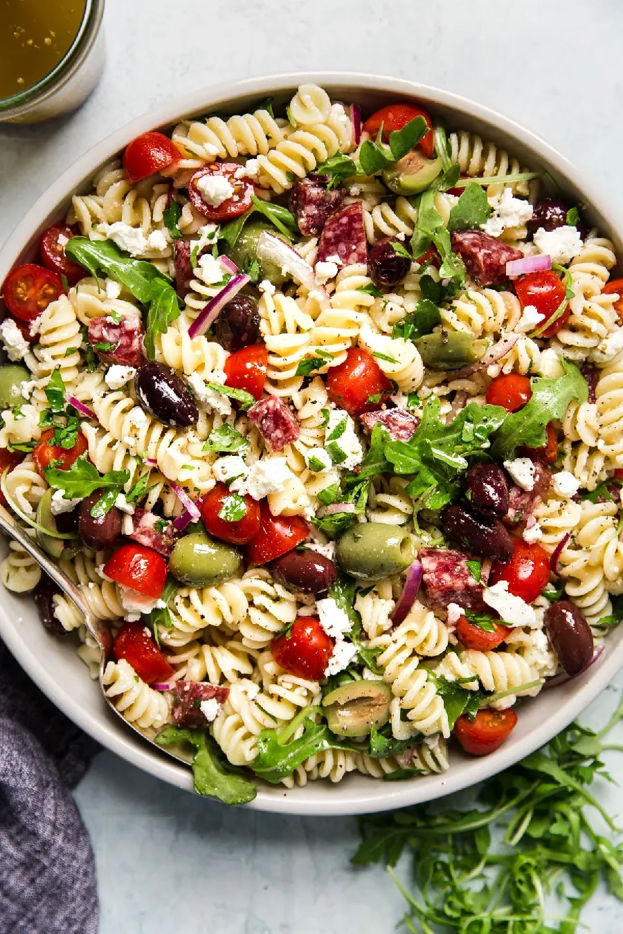 Mediterranean Pasta Salad Picture