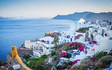 Spring in Santorini