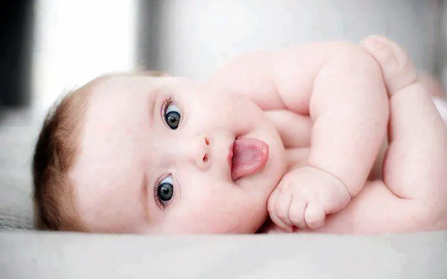Cute and Sweet Baby Photo