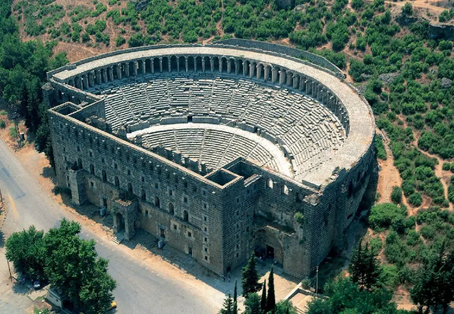 Ancient City of Aspendos in Antalya