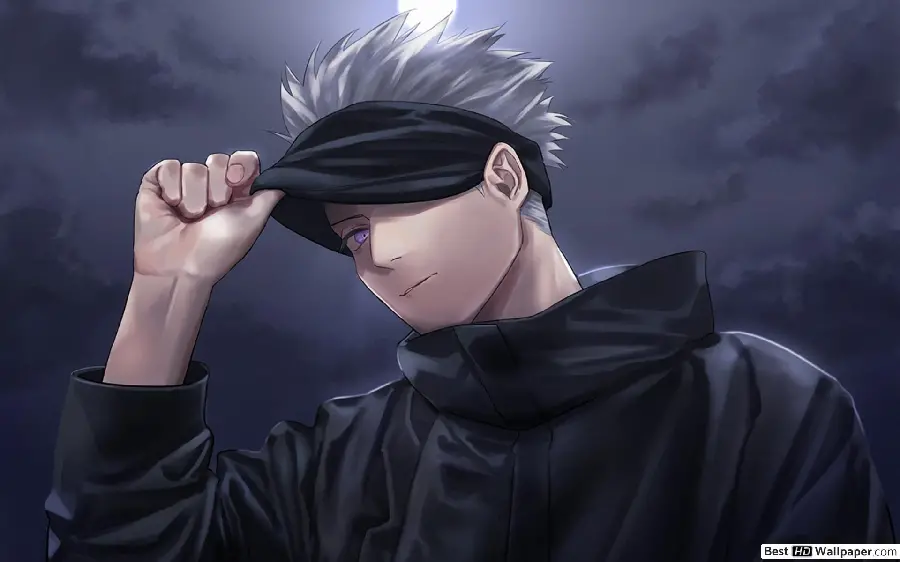 8K Satoru Gojo Jujutsu Kaisen Anime Photo