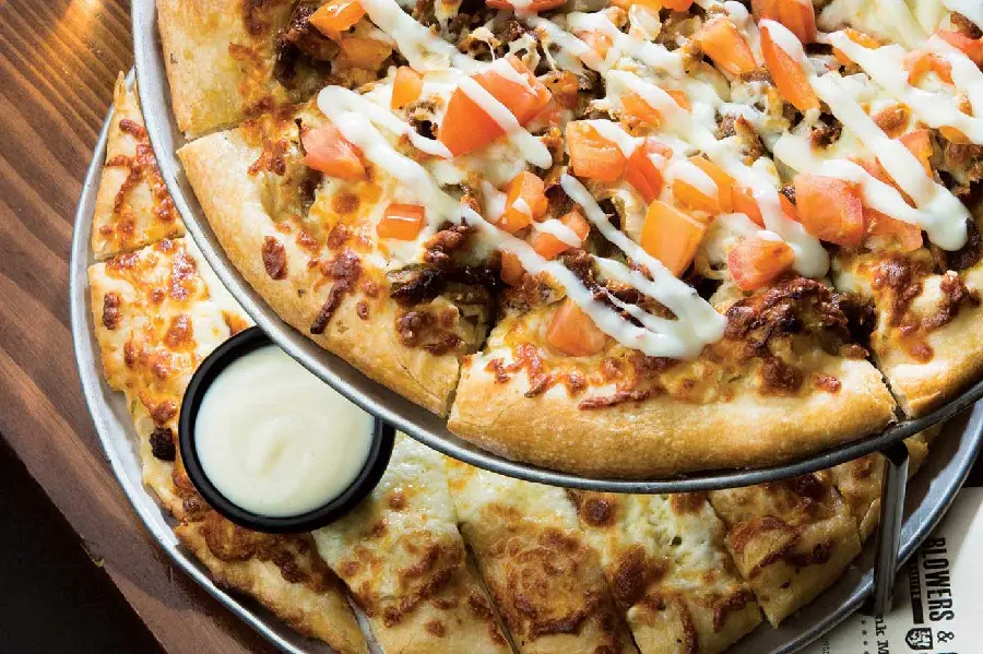 Donair Sauce Pizza Photo from Pictou County Pizza