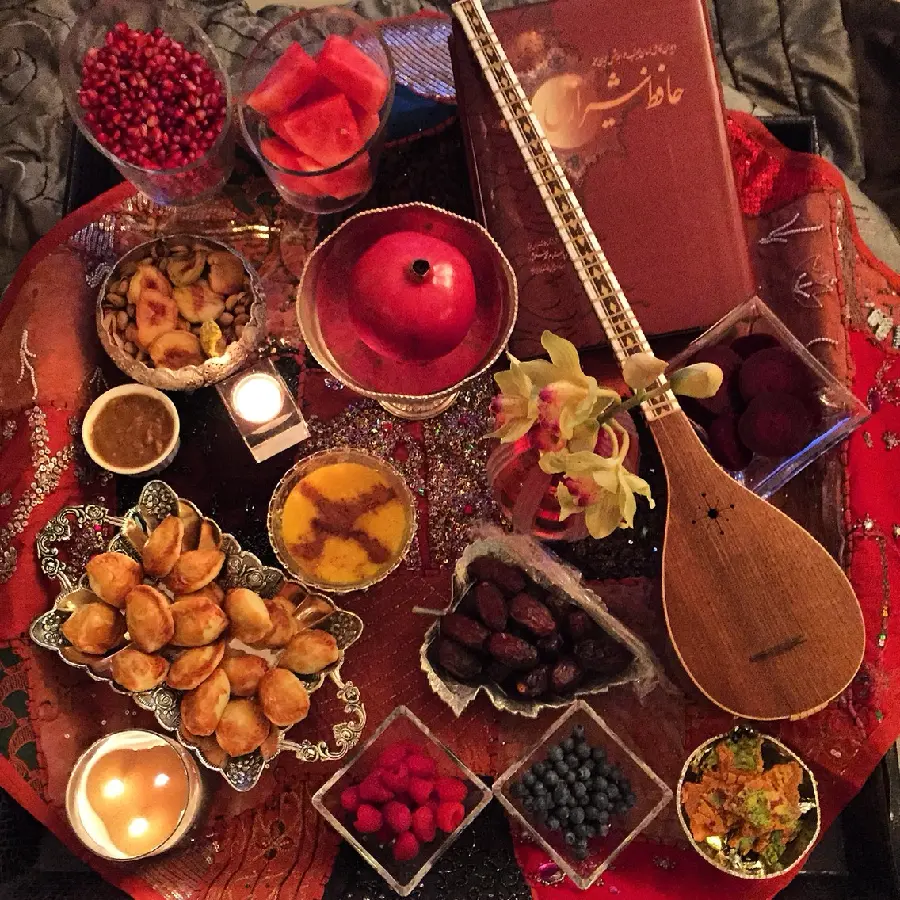 Download Background Image of Yalda Night Foods and Music